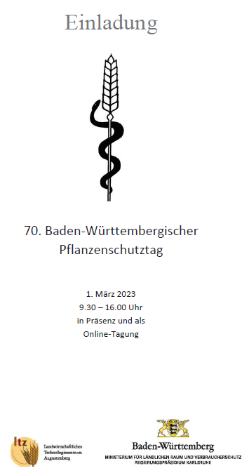 70. Baden-Württembergischer Pflanzenschutztag 2023
