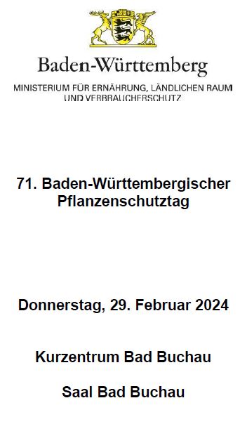 71 Pflanzenschutztag BW 29.02.2024