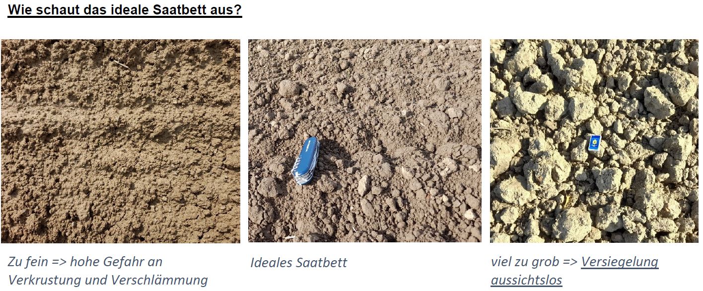 Ideales Saatbett Foto SWolpert LWA Ilshofen