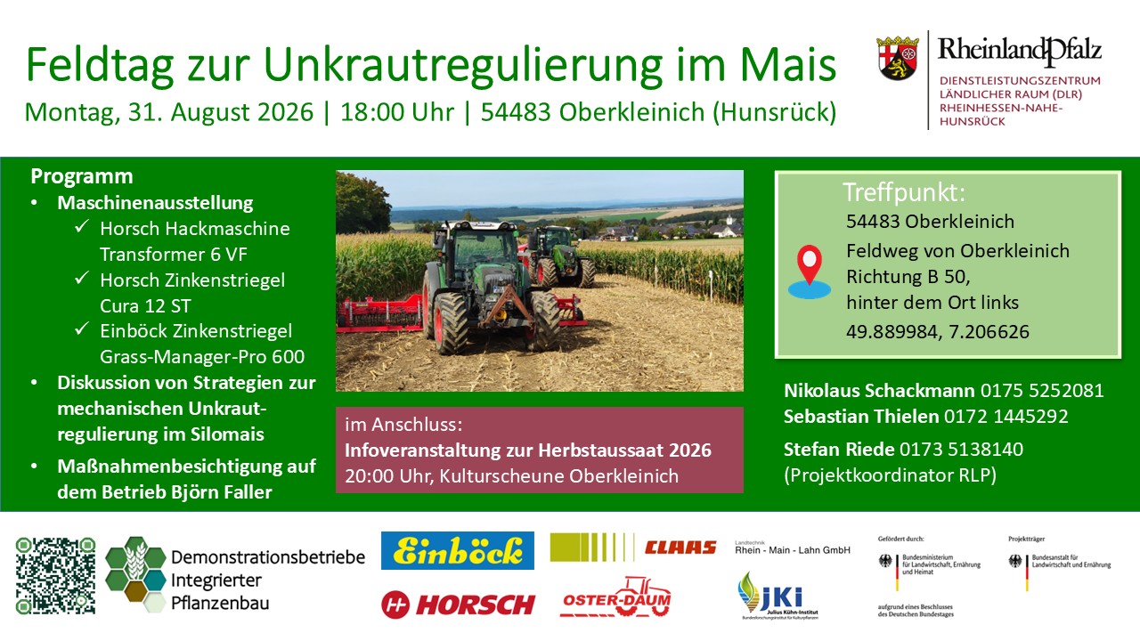 Einladung Maistag Kleinich